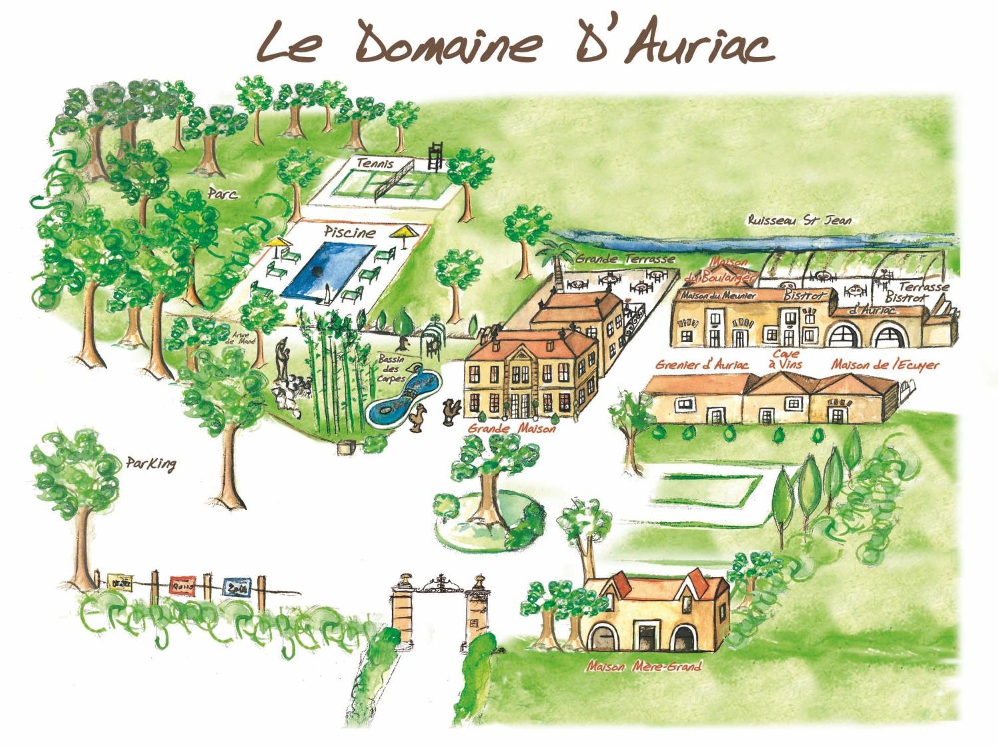 קרקסון Domaine D'Auriac - Relais & Chateaux מראה חיצוני תמונה